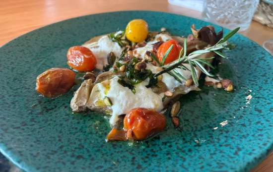 La berenjena asada ANA CARRASCO