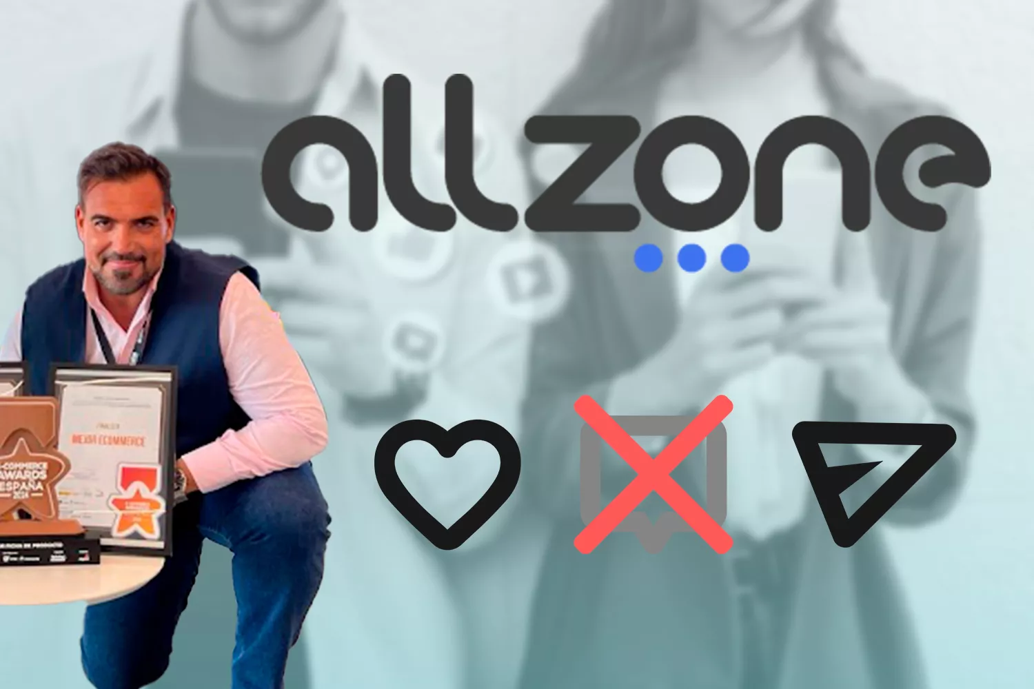 El CEO de AllZone Pablo Moscoloni / CONSUMIDOR GLOBAL