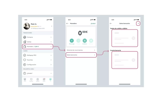 Sección 'Monedero' de Wallapop / WALLAPOP