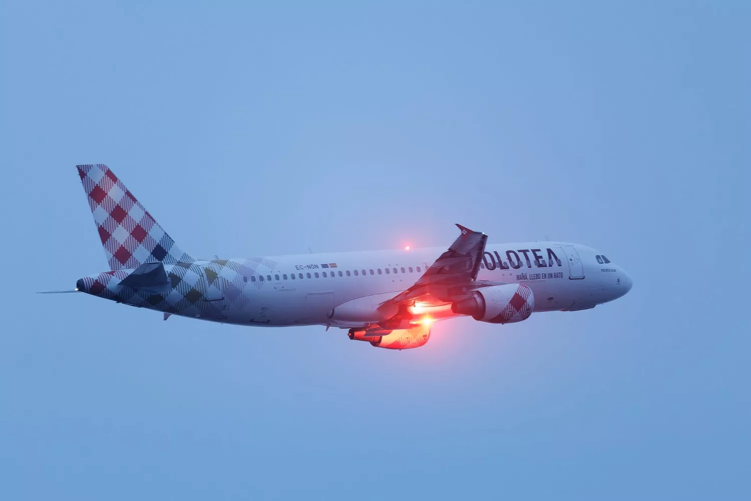Um avião da Volotea / FLICKR