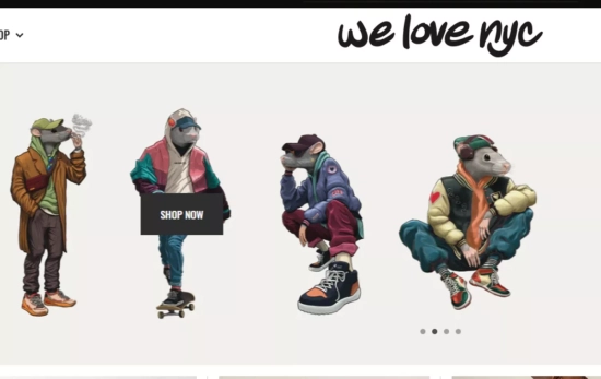 Una imagen de la web / WELOVENYC Una imagen de la web / WELOVENYC
