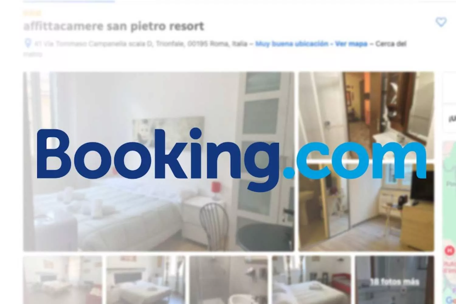 El alojamiento que dejó tirado a la pareja con la excusa del 'check in' anunciado en Booking / BOOKING