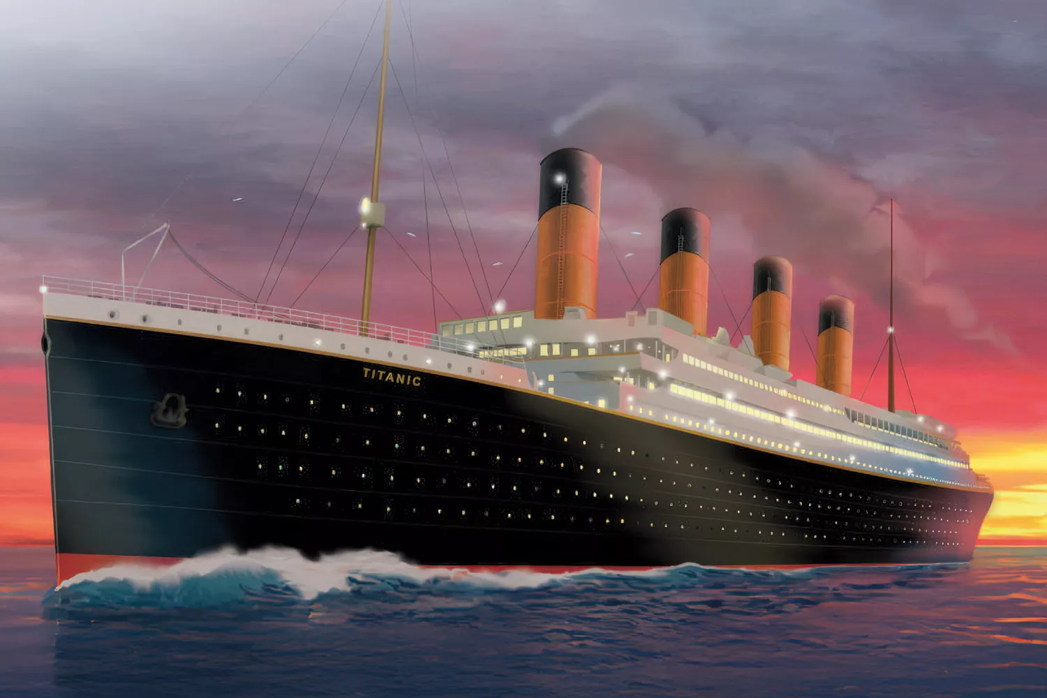 Representación del Titanic / THE OFFICIAL EXHIBITION