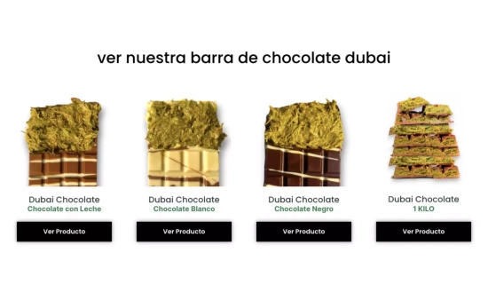 Diferentes chocolates Dubai / DUBAI CHOCOLATES Diferentes chocolates Dubai / DUBAI CHOCOLATES
