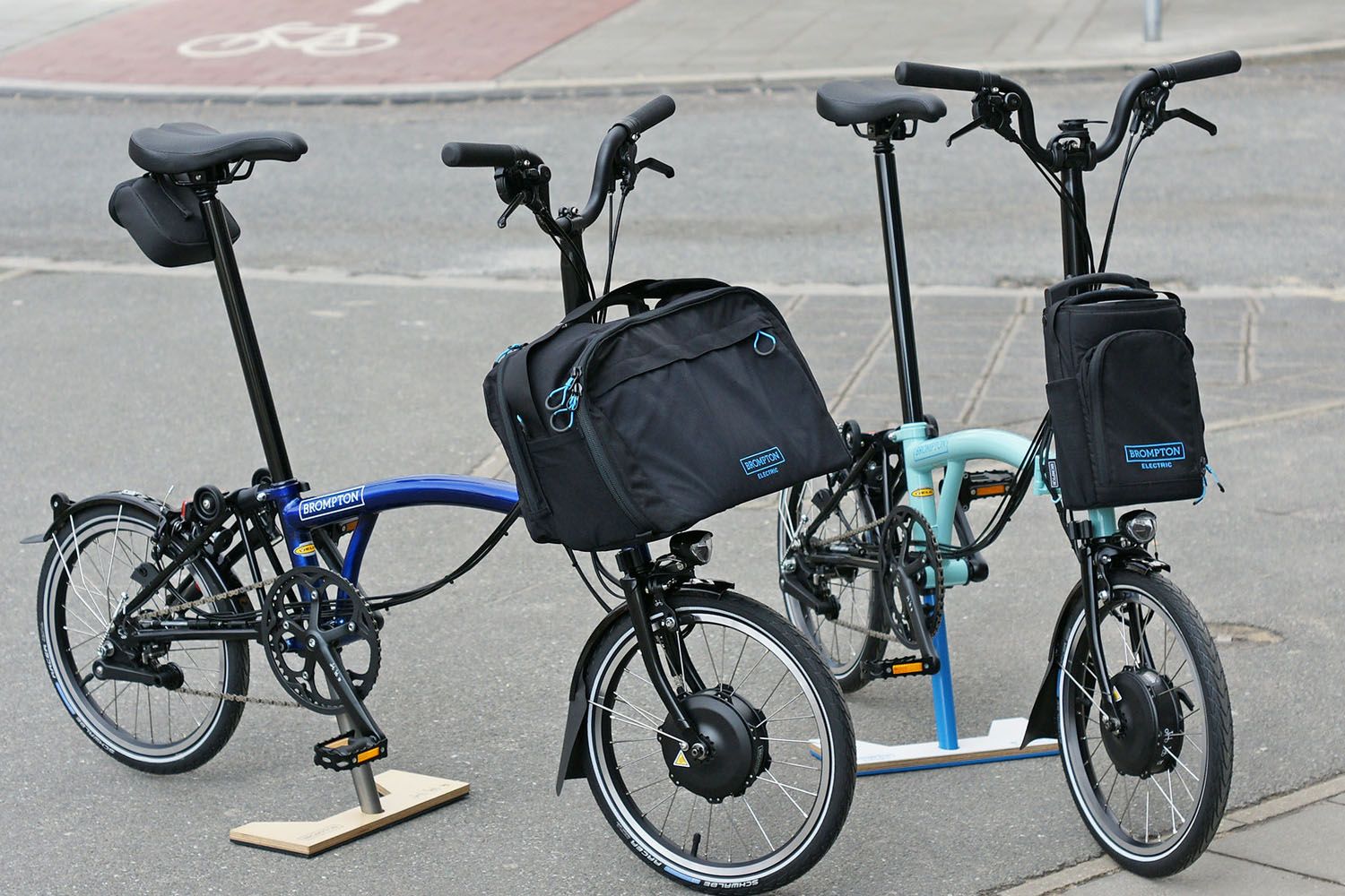 Dos bicicletas Brompton eléctricas / FLICKR