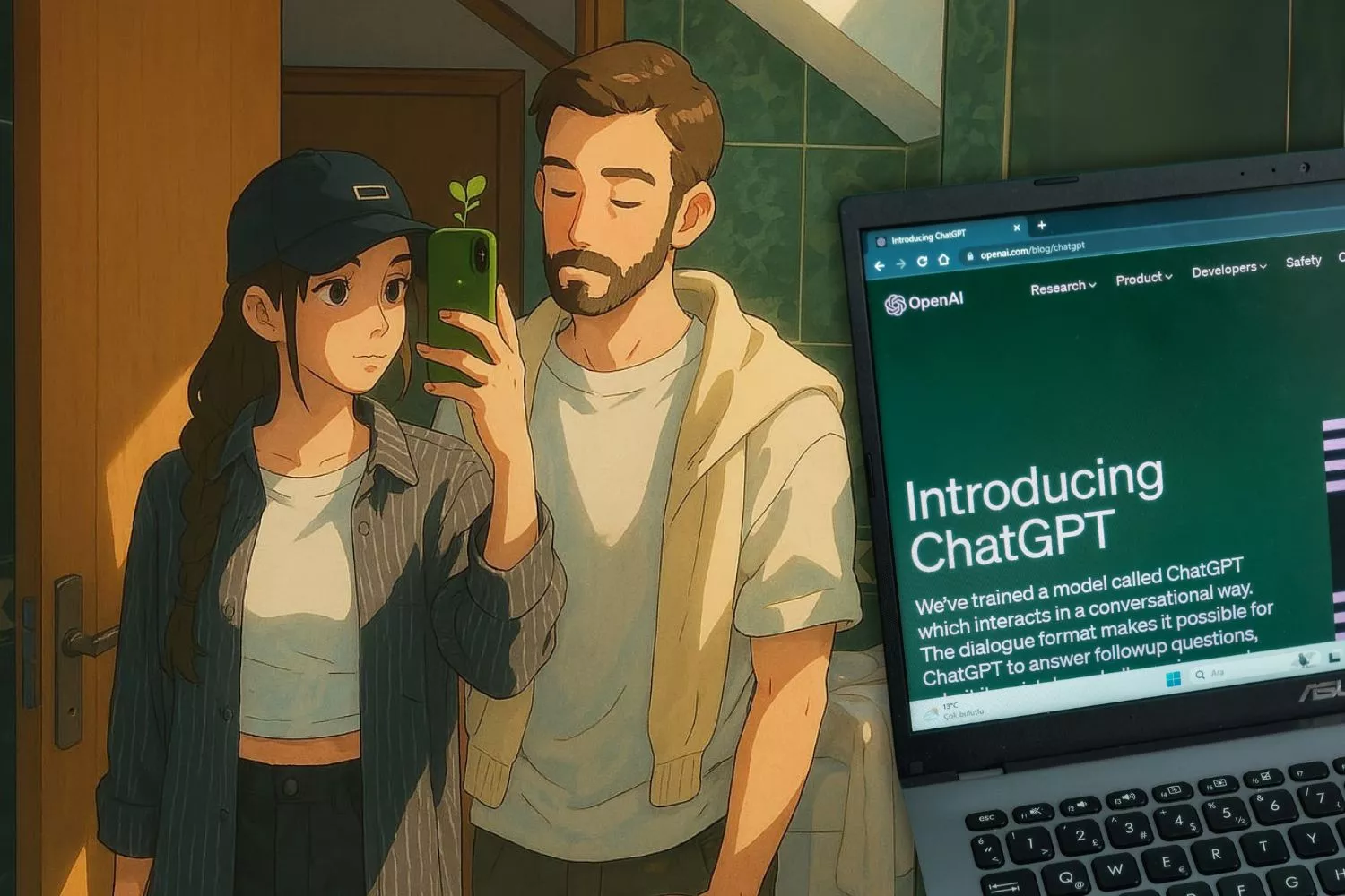 Paso a paso para crear imágenes al estilo Studio Ghibli en ChatGPT/ Montaje CG