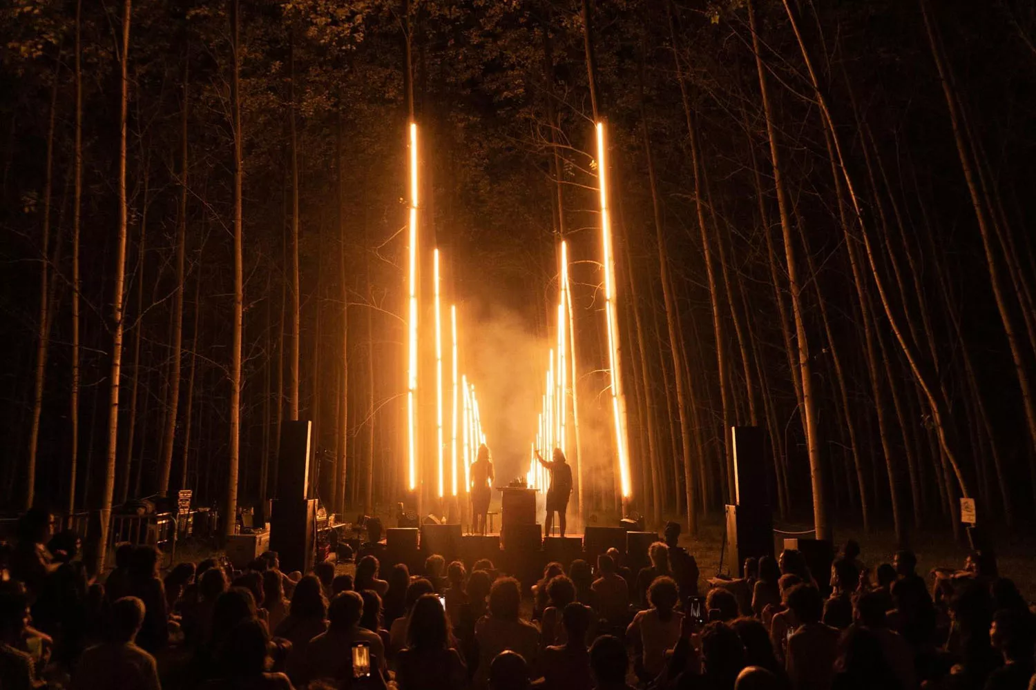Una actuación del Festival Rizomes / RIZOMES