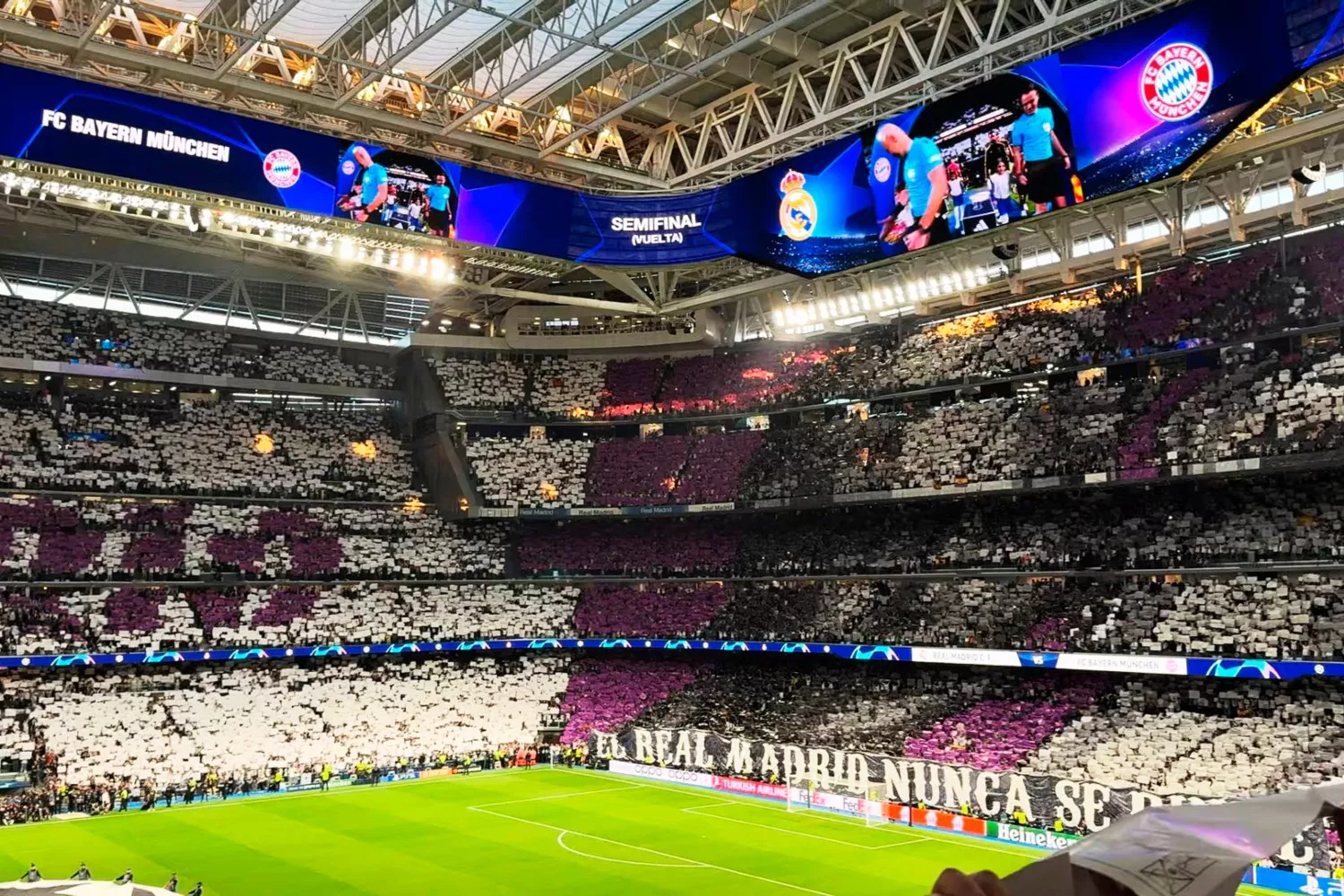 Interior del estadio Santiago Bernabéu / WIKIMEDIA