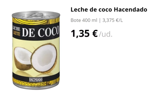 El truco del chef José Andrés para sus torrijas está en sustituir la leche tradicional por leche de coco sin azúcar/ MERCADONA El truco del chef José Andrés para sus torrijas está en sustituir la leche tradicional por leche de coco sin azúcar/ MERCADONA