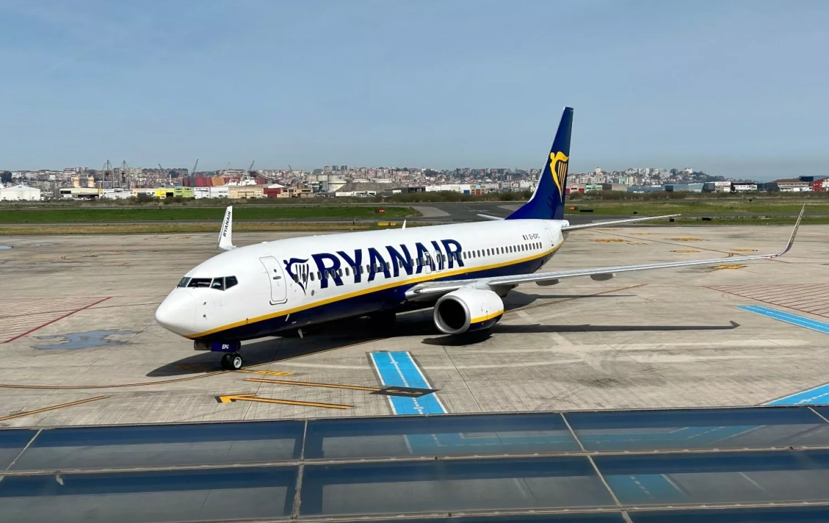 Un avión de Ryanair / EUROPA PRESS Un avión de Ryanair / EUROPA PRESS