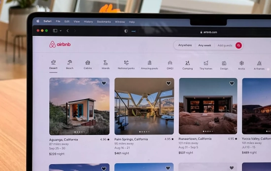 La página de Airbnb / UNSPLASH La página de Airbnb / UNSPLASH