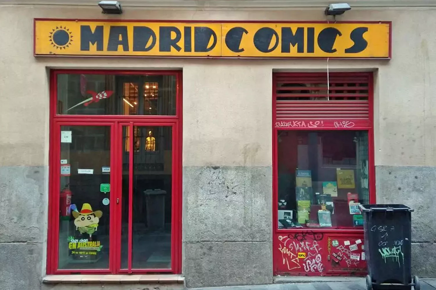 Madrid Comics, una de las tiendas de toda la vida que ha cerrado recientemente / SOMOS MALASAÑA