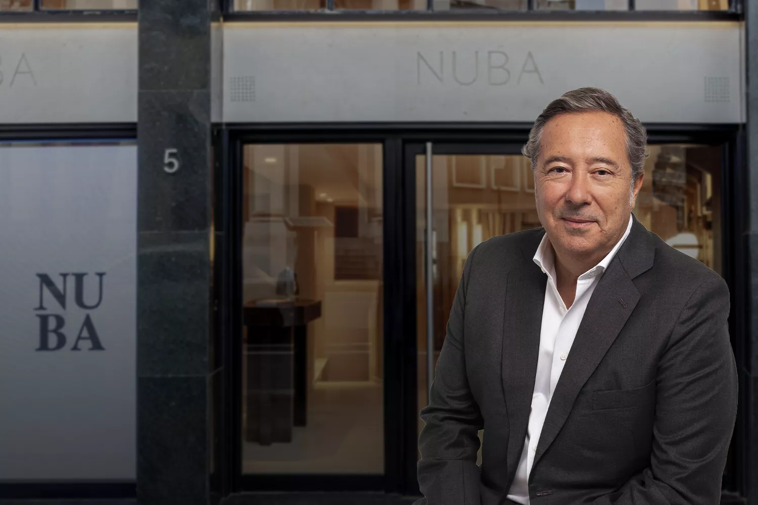 Pablo del Pozo, CEO de NUBA / Fotomontaje CG