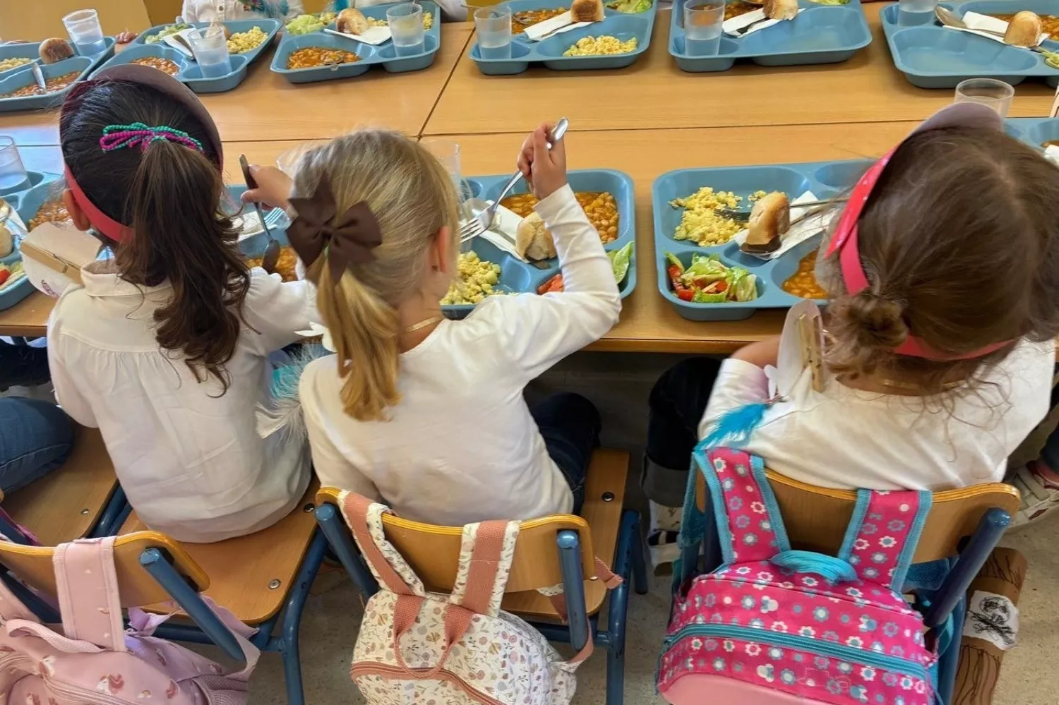 Un comedor escolar de Almería, donde están prohíbidas las bebidas azucaradas y la bollería / EP