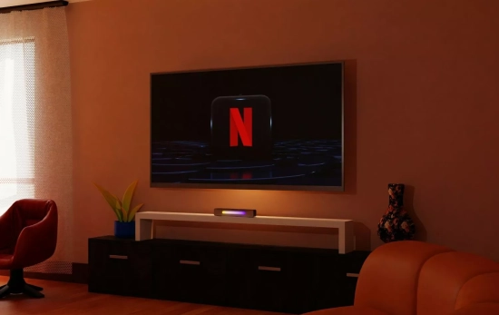 Una televisión con el logo de Netflix / UNSPLASH