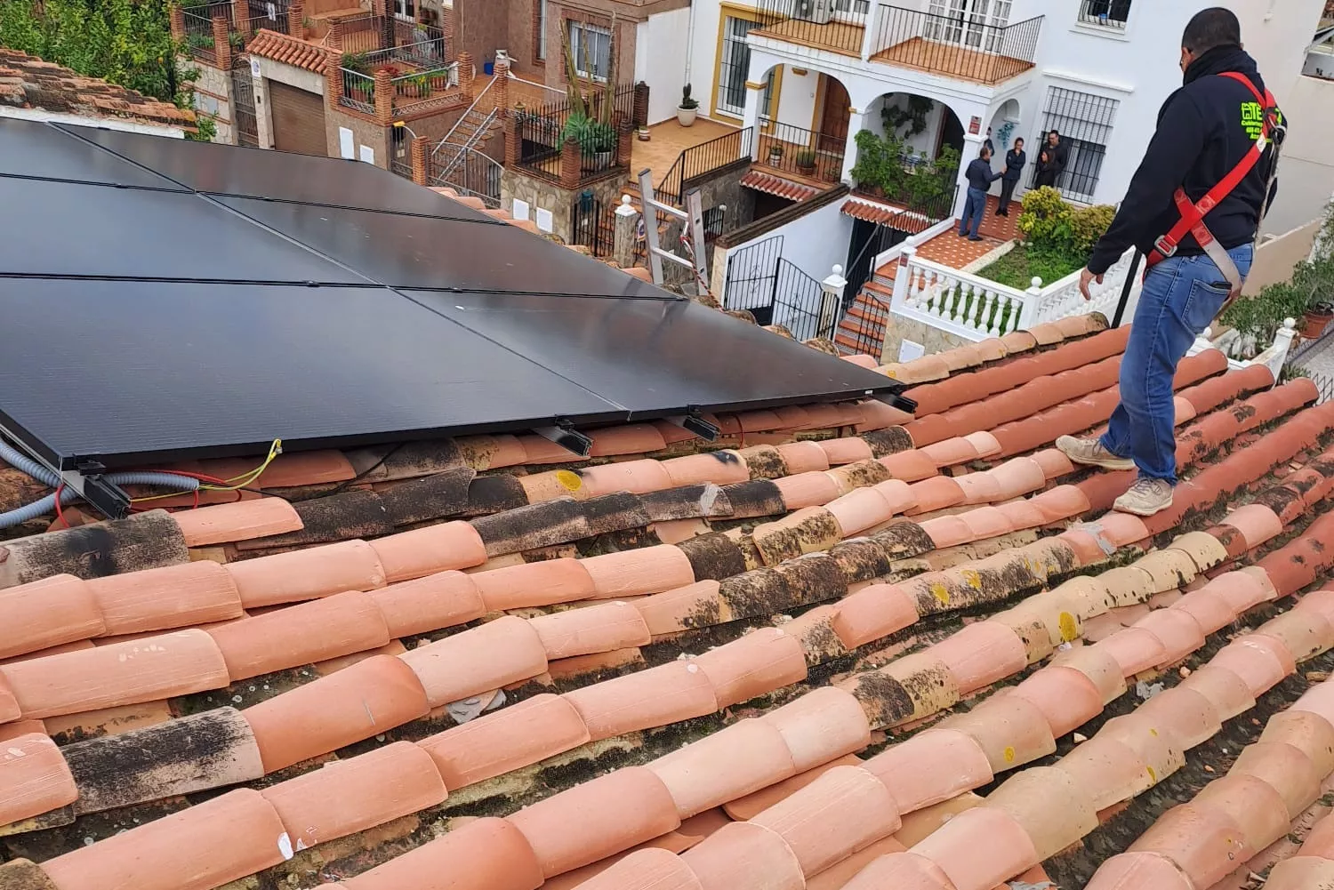 El tejado en el que Octopus Energy ha instalado los paneles solares / CEDIDA