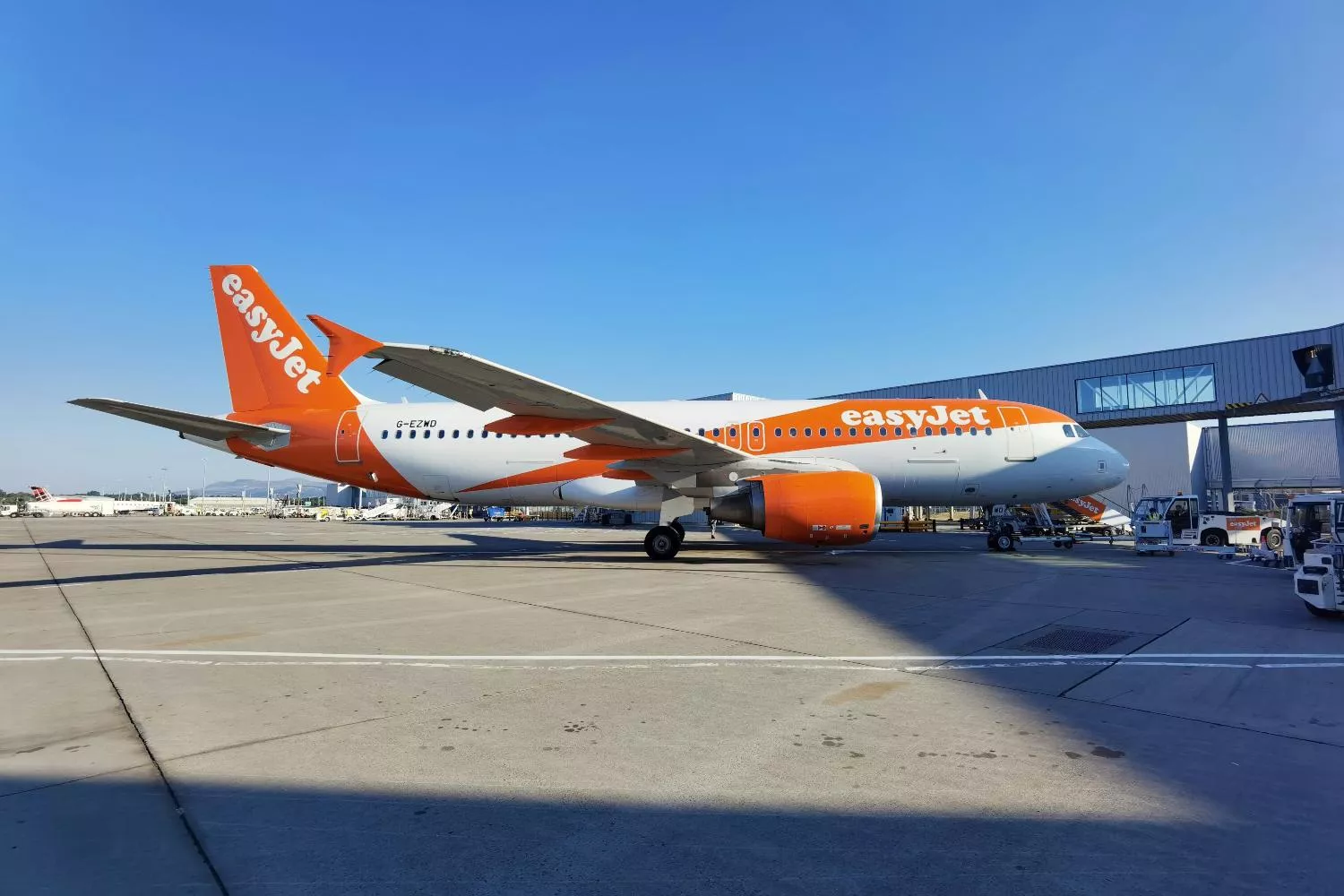 Un avión de EasyJet, una de las peores aerolíneas junto a Ryanair / UNSPLASH