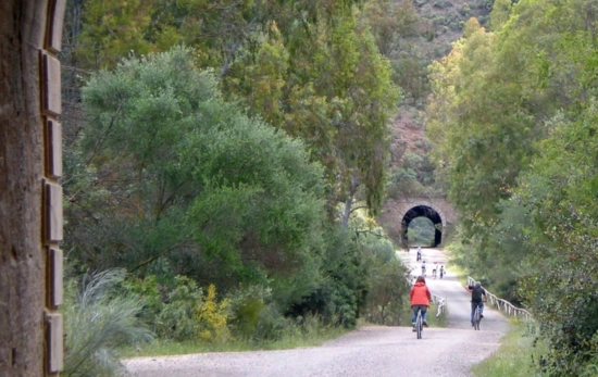 Una vista de la vía / VIASVERDES.COM Una vista de la vía / VIASVERDES.COM