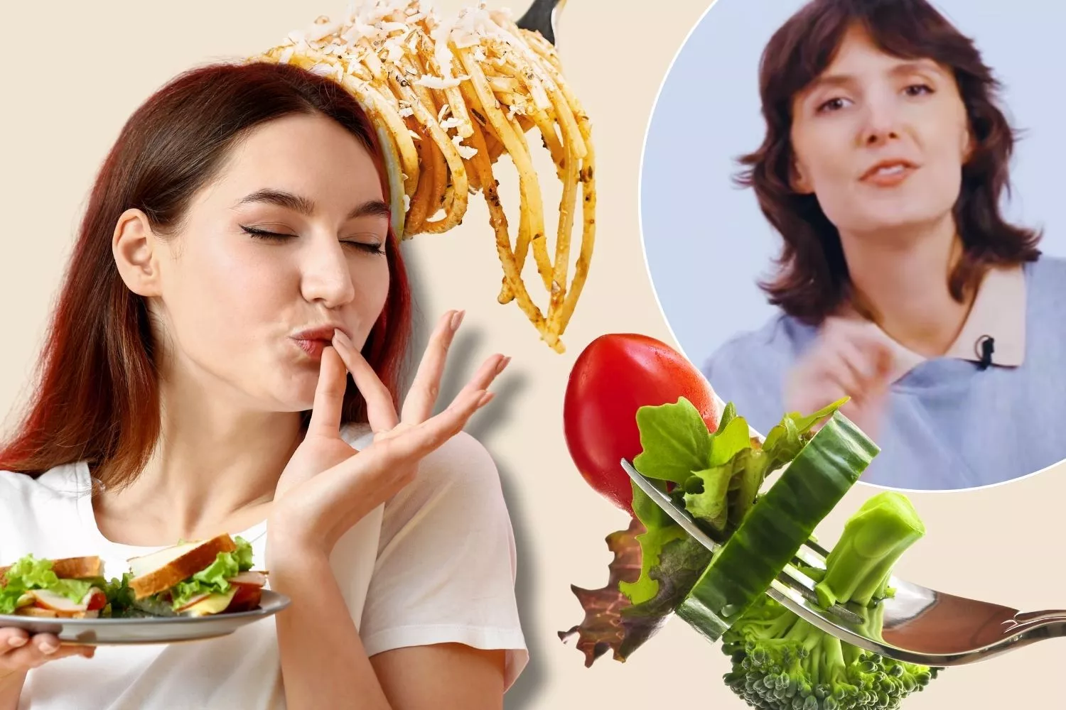 Esto es lo que debes tomarte antes de la comida o la cena según Jessie Inchauspé/ Montaje CG