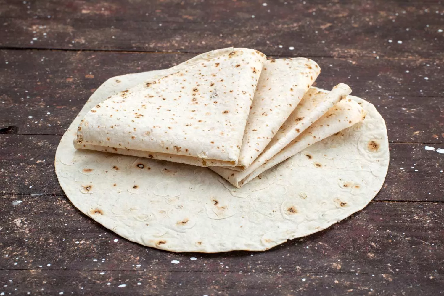 Unas tortillas de trigo que contienen gluten / FREEPIK