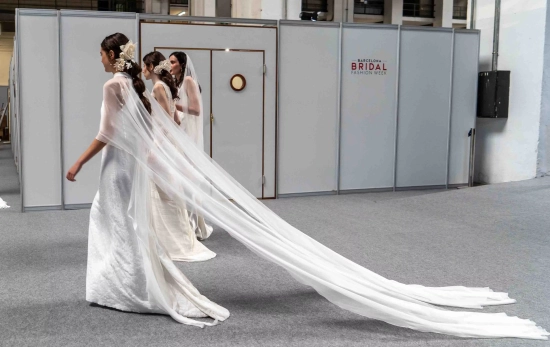 Modelos durante la Barcelona Bridal Fashion Week / GALA ESPÍN Modelos durante la Barcelona Bridal Fashion Week / GALA ESPÍN