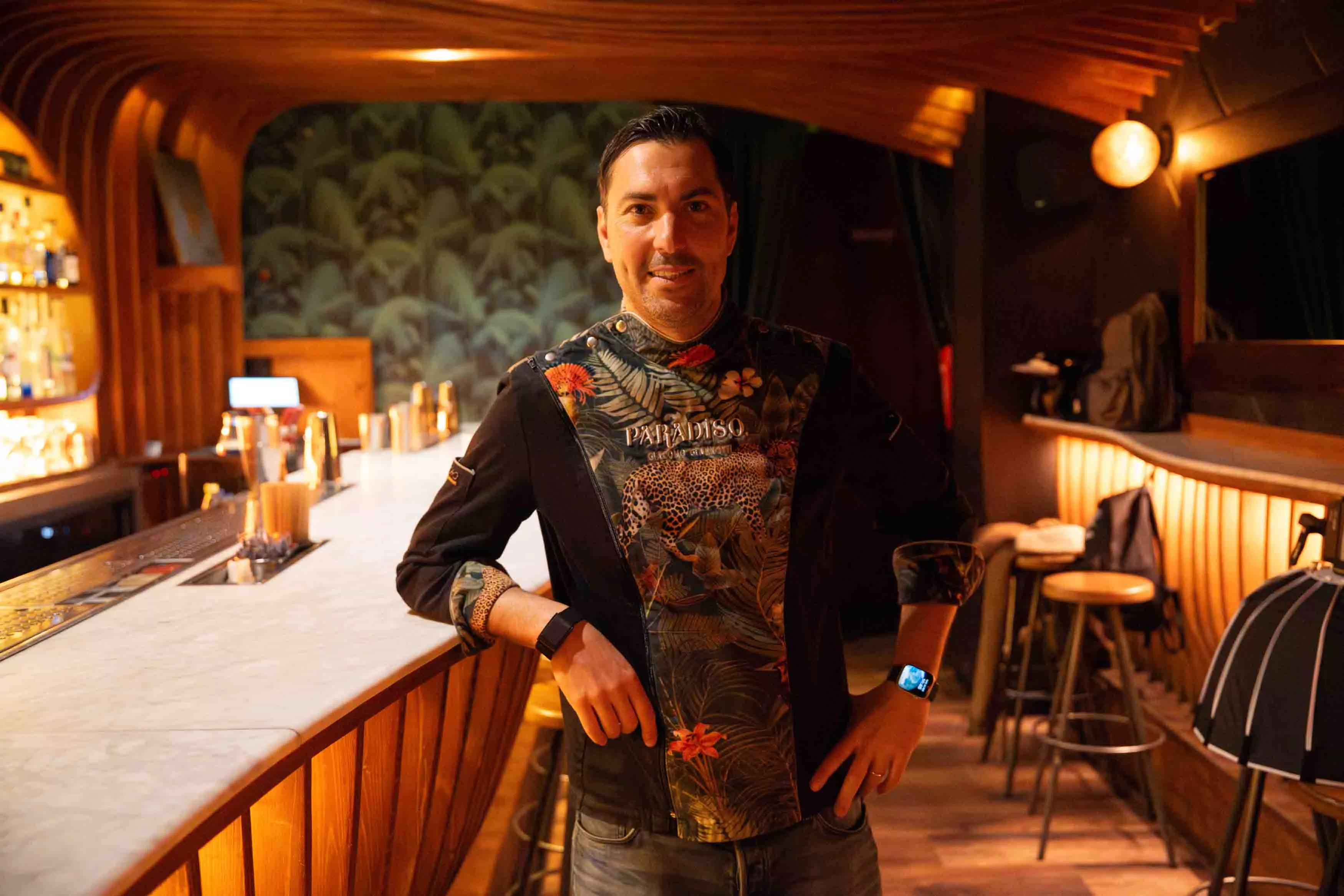 Giacomo Gianotti,  barman y fundador de Paradiso / SIMÓN SÁNCHEZ