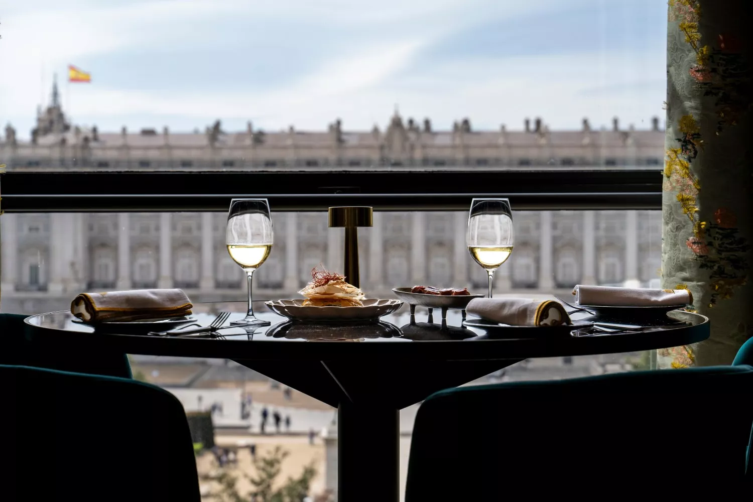 Vistas desde el restaurante escondido en el Teatro Real / CEDIDA