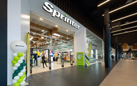 Una tienda de Sprinter recién inaugurada