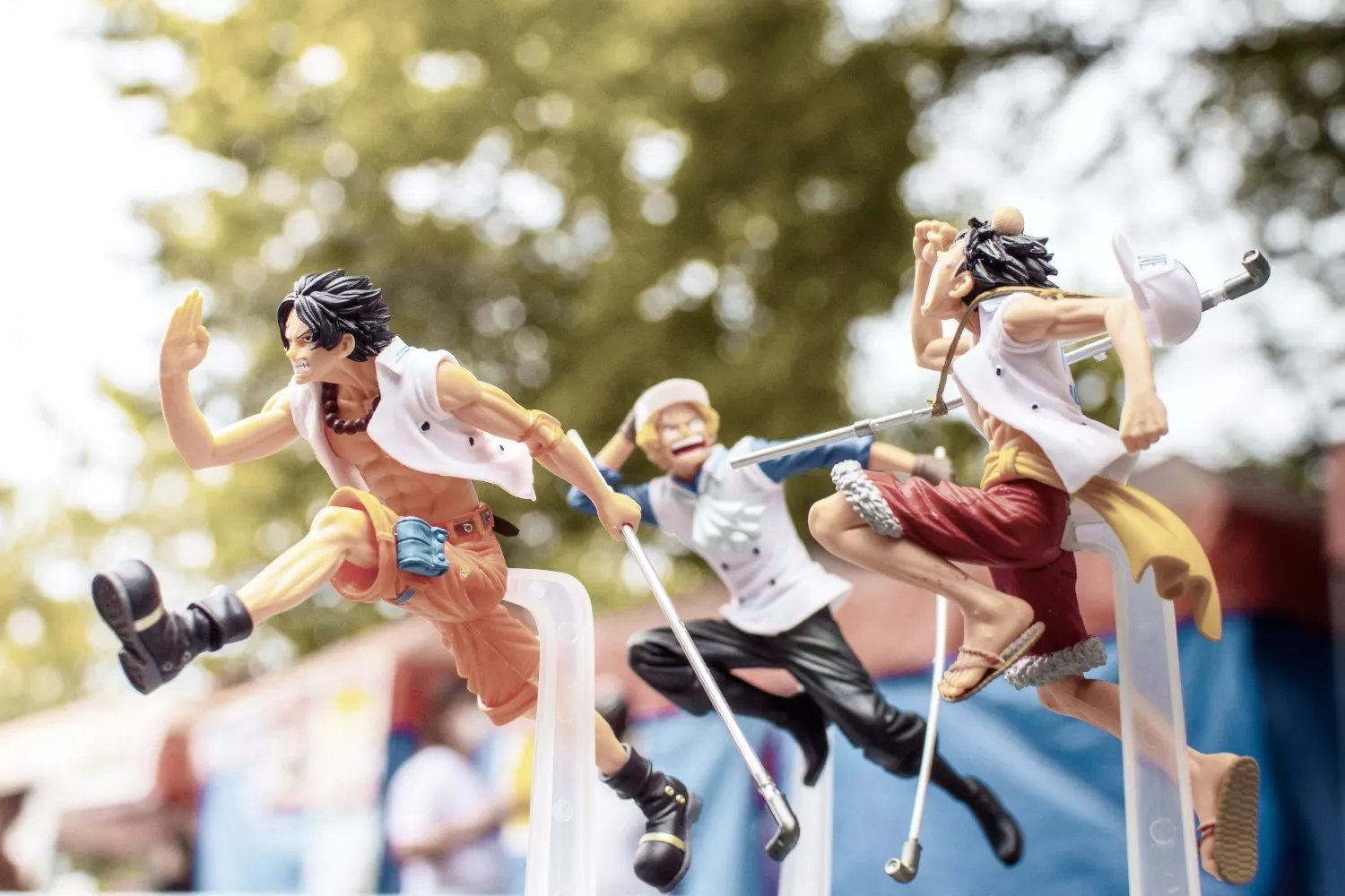 Figuras de One Piece, una de las marcas del referente del anime Bandai / UNSPLASH