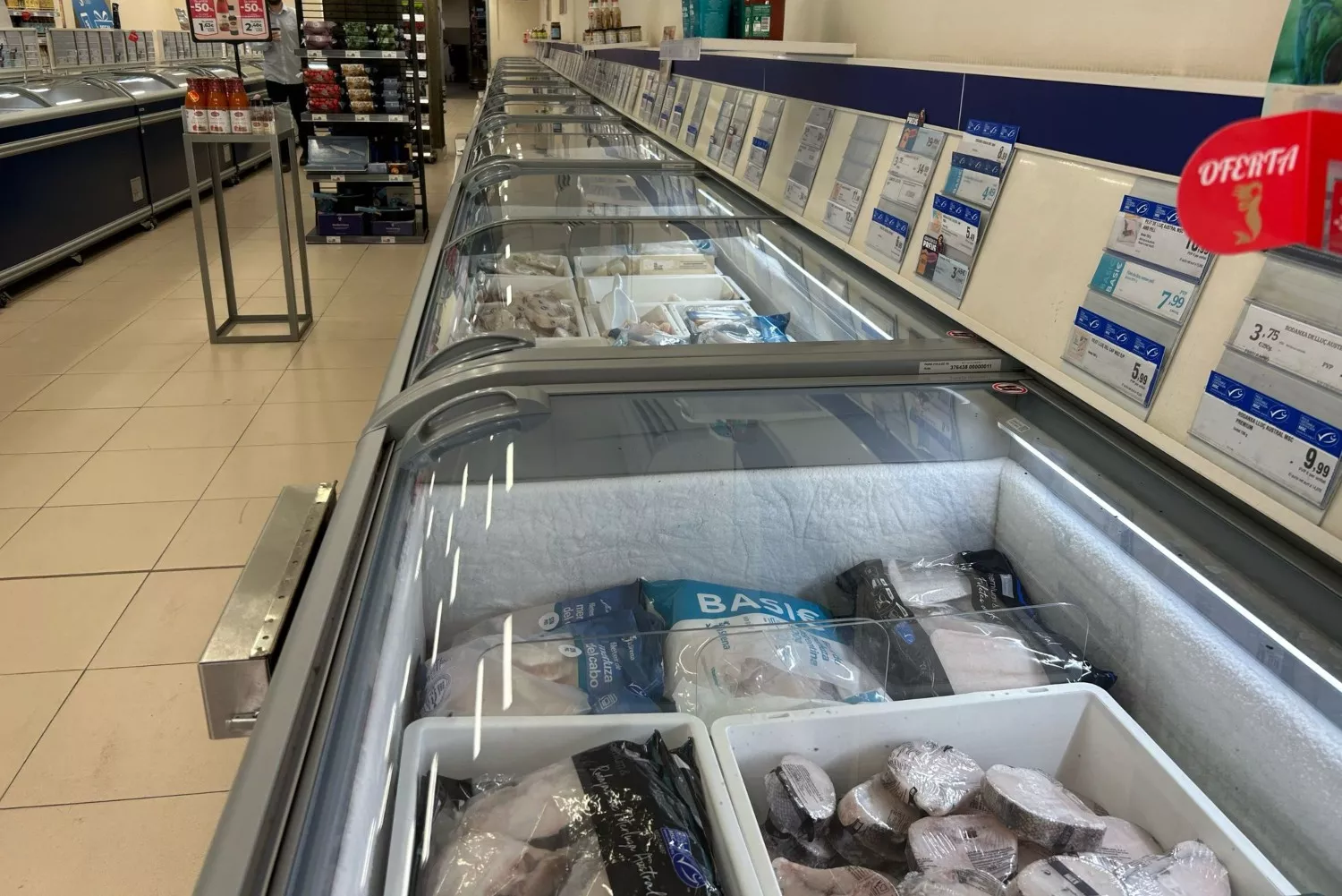 Los congelados del supermercado La Sirena / ANA CARRASCO
