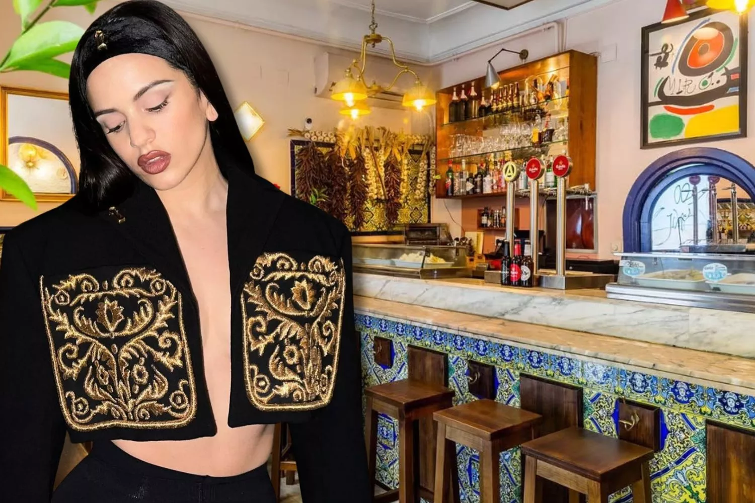 El restaurante favorito de Rosalía está en Madrid: infinitas opciones en el corazón de Malasaña/ Montaje CG El restaurante favorito de Rosalía está en Madrid: infinitas opciones en el corazón de Malasaña/ Montaje CG