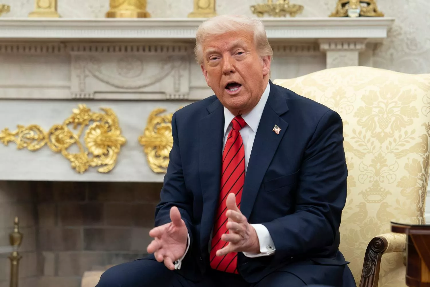 El presidente del Gobierno, Donald Trump