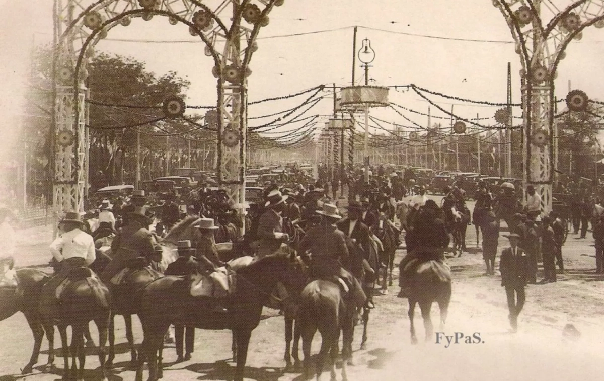 Fotos antiguas de la Feria de Abril de Sevilla EP Fotos antiguas de la Feria de Abril de Sevilla EP