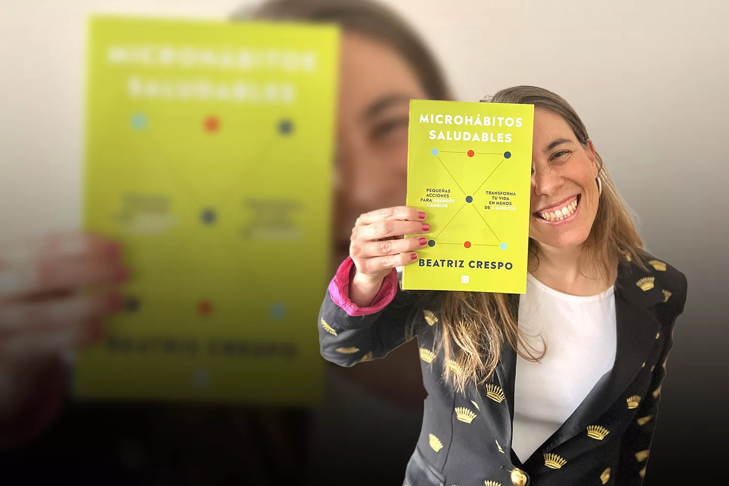 Beatriz Crespo, autora del libro 'Microhábitos saludables' / CEDIDA