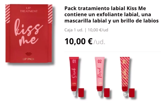 Deliplus lanza el set ‘Kiss Me’/ MERCADONA