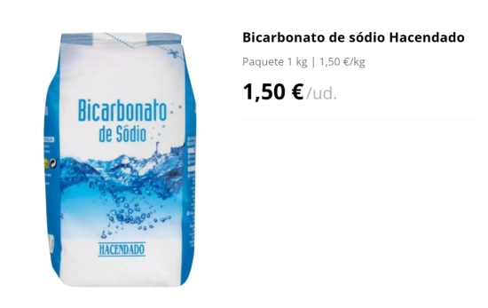 Bicarbonato/ MERCADONA
