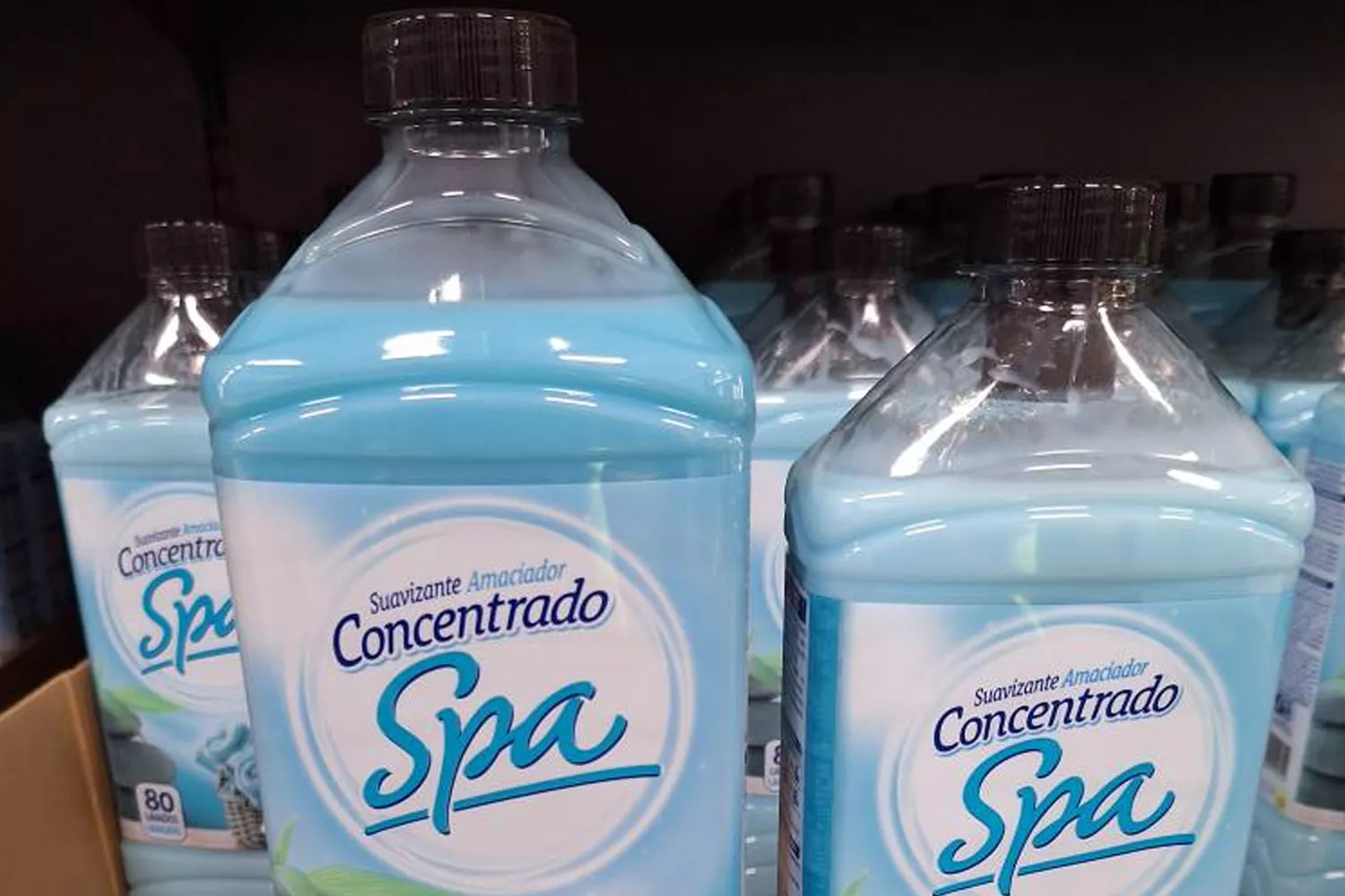 Spa, uno de los suavizantes de Bosque Verde a la venta en Mercadona / FACEBOOK