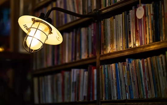 Una bombilla emite luz en una biblioteca / PIXABAY Una bombilla emite luz en una biblioteca / PIXABAY