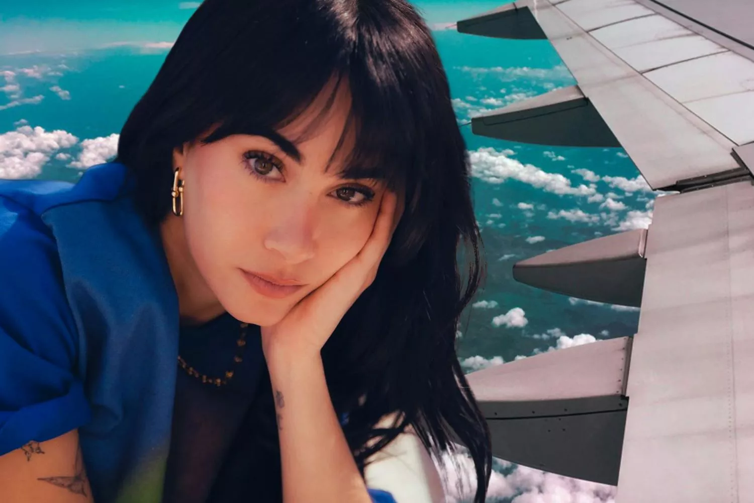 Ni biodraminas ni respiraciones, así superó Aitana su pánico a volar / Montaje CG