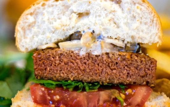 Hamburguesa vegana procesada/ PEXELS Hamburguesa vegana procesada/ PEXELS