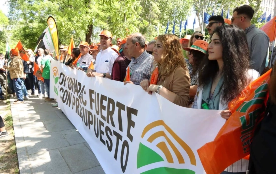 La manifestación de UPA / UPA La manifestación de UPA / UPA