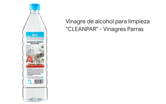 Vinagre de alcohol, el producto estrella según las redes/ vinagreparras.com Vinagre de alcohol, el producto estrella según las redes/ vinagreparras.com