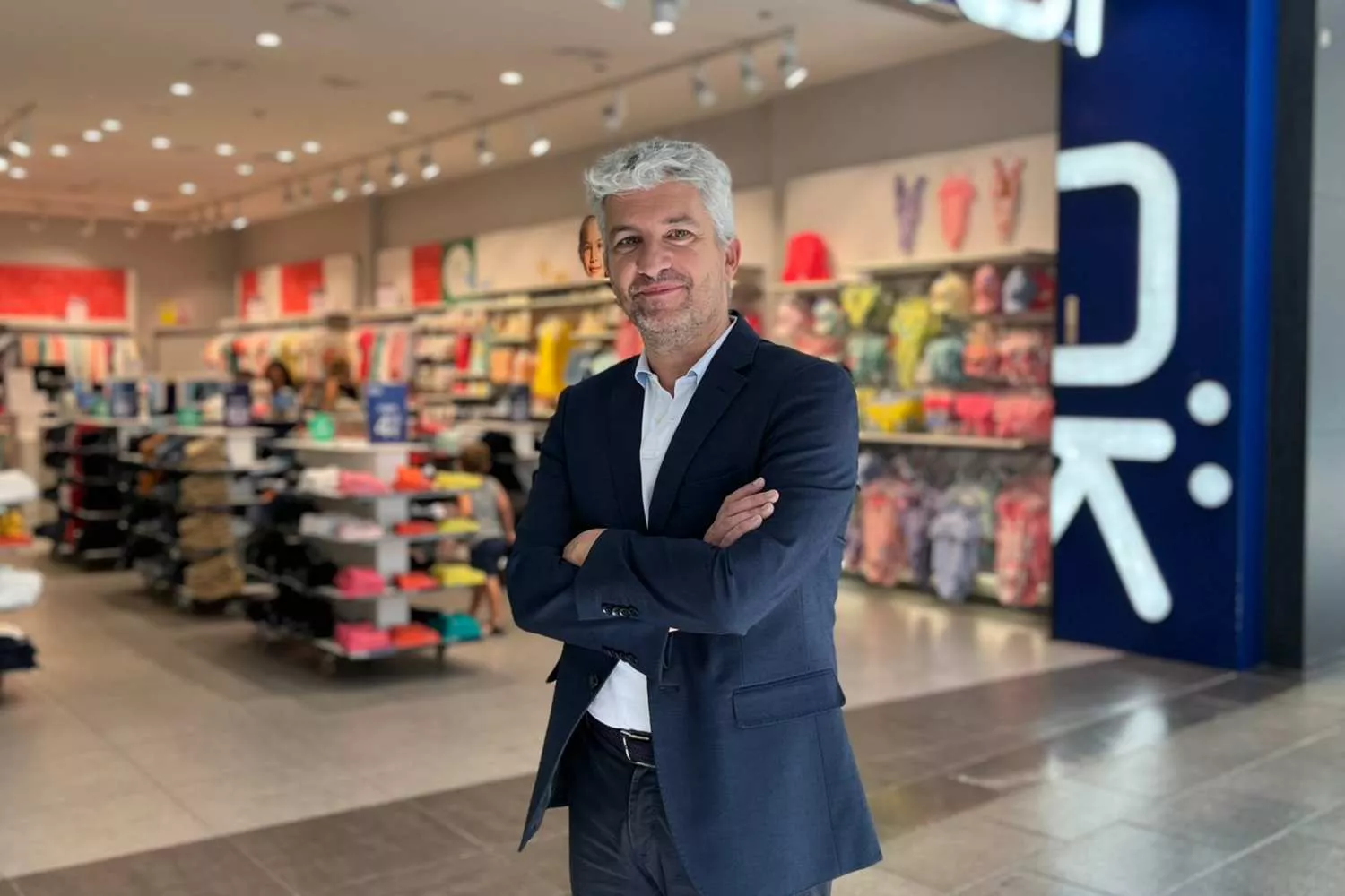 Sergi Brunet, director de la firma de moda Okaïdi en España / CEDIDA