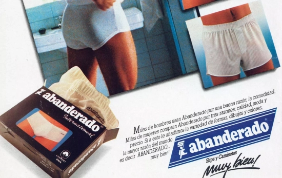 Un cartel publicitario de Abanderado Un cartel publicitario de Abanderado