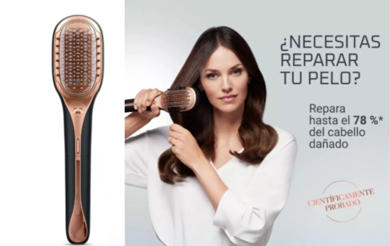 Hair Therapist™, Cepillo reparador del cabello, Tecnología Thermal Care/ ROWENTA Hair Therapist™, Cepillo reparador del cabello, Tecnología Thermal Care/ ROWENTA