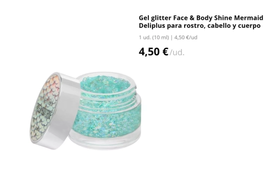 Glitter festivalero / MERCADONA Glitter festivalero / MERCADONA