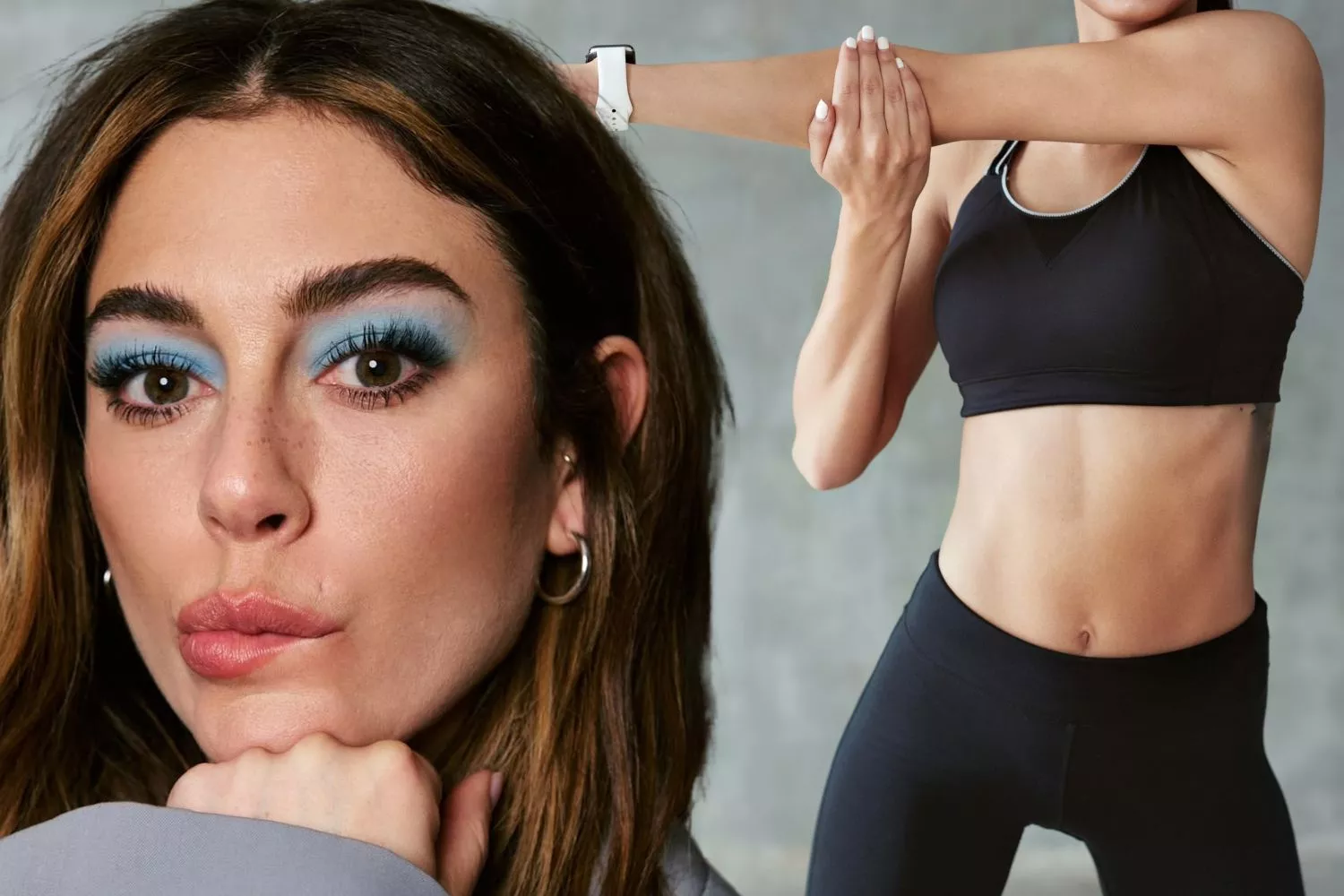 No lo sabías: el entrenamiento de Blanca Suárez de alta intensidad para fortalecer glúteos y piernas/ Montaje CG