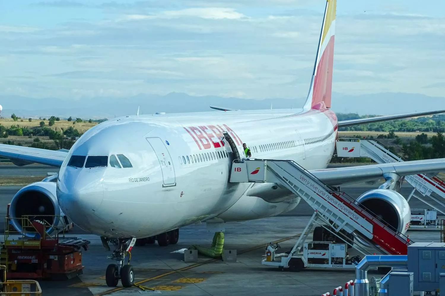 Un avión de Iberia