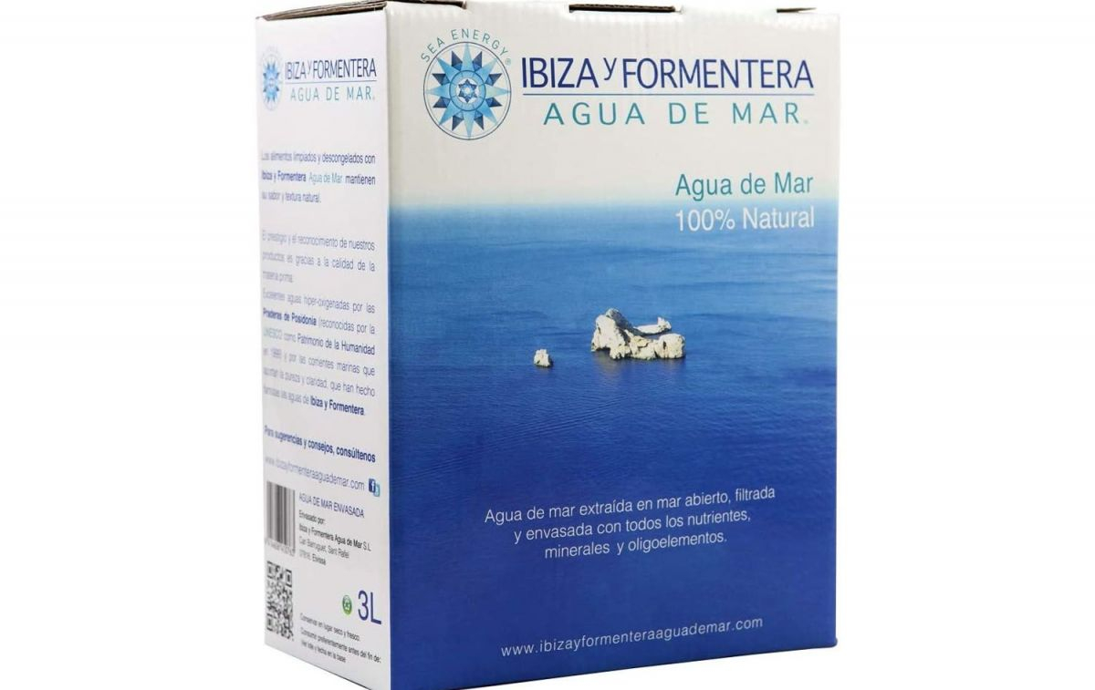 Agua de mar de Ibiza y Formentera / AMAZON