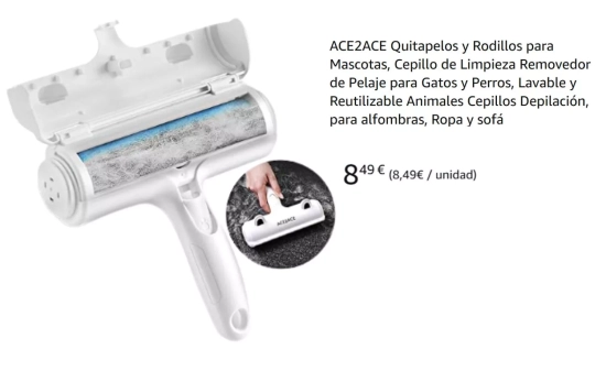 Roller recoge pelo/ AMAZON Roller recoge pelo/ AMAZON